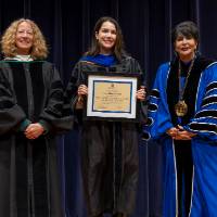 Provost Drake, Anna Hammersmith, and President Mantella